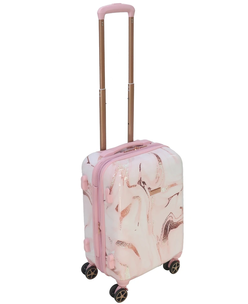 Thalia Sodi Marble Swirl 22" Carry-on Expandable Luggage