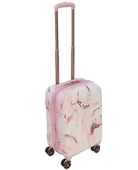 Thalia Sodi Marble Swirl 22" Carry-on Expandable Luggage