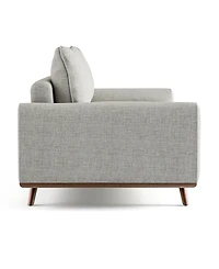 Furniture of America 83" Kasi Round Arm Sofa