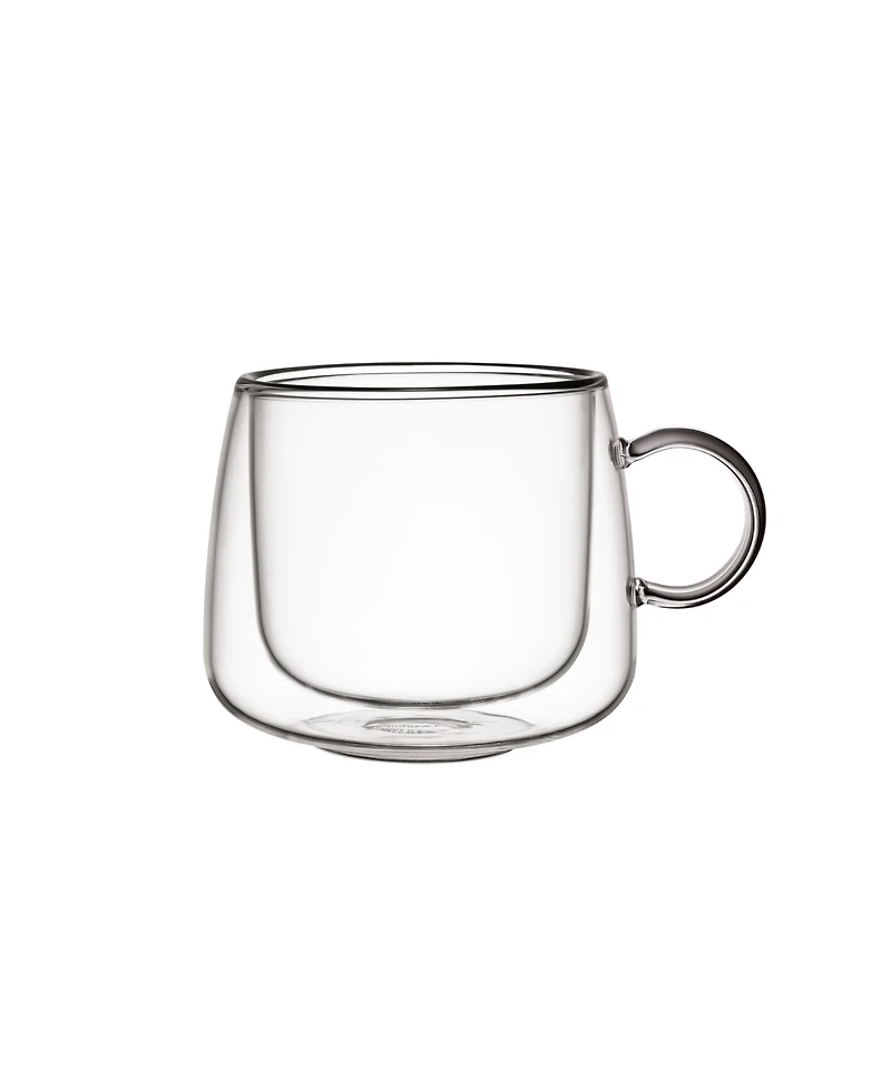 Villeroy & Boch Artesano Hot Cold Beverages Large Insulated Coffee Glass, Set of 2