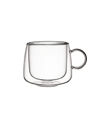 Villeroy & Boch Artesano Hot Cold Beverages Large Insulated Coffee Glass, Set of 2