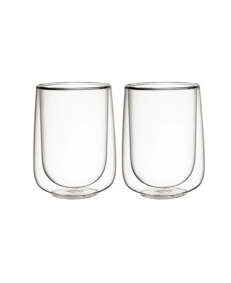 Villeroy & Boch Artesano Hot Cold Beverages Large Insulated Latte Tumbler, Set of 2