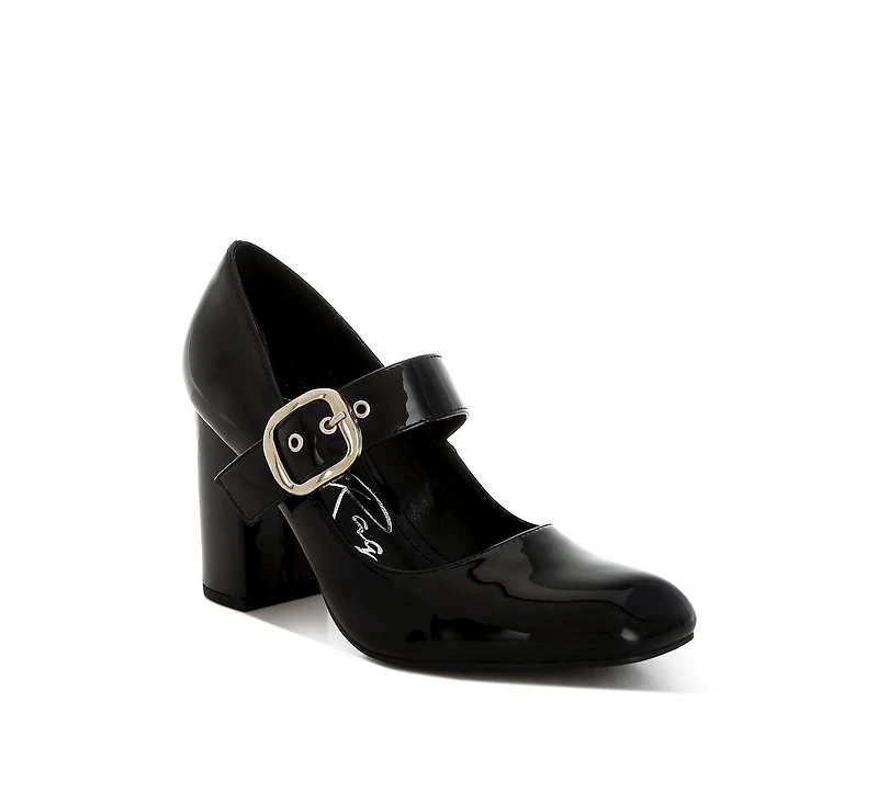 Primula Block Heel Mary Jane Sandals