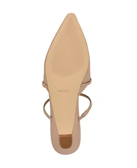 Nine West Women's Paoly Caged Slip-On Mule Flats