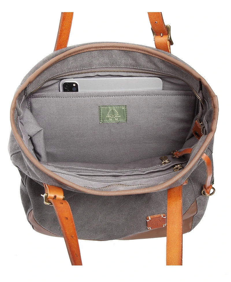 Tsd Brand Redwood Canvas Tote