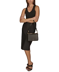 Donna Karan New York Jericho Flap Shoulder with Sculpted Hardware