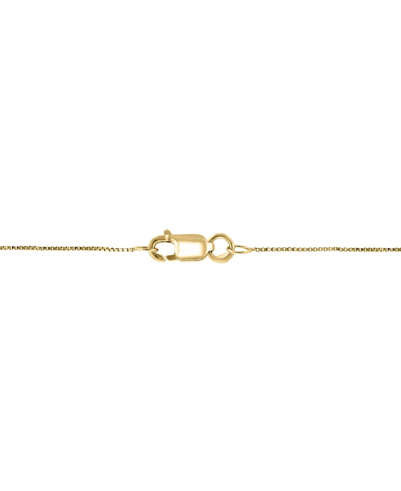 Effy Turquoise & Diamond (1/8 ct. t.w.) Sunray Heart 18" Pendant Necklace in 14k Gold