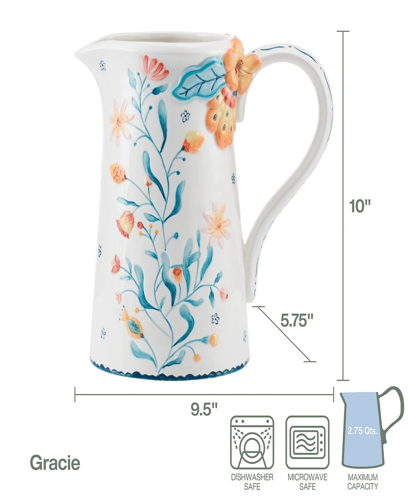 Fitz and Floyd Gracie Pitcher