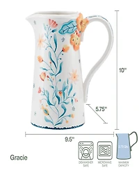 Fitz and Floyd Gracie Pitcher