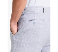 Calvin Klein Men's Slim-Fit Linen Suit Pants