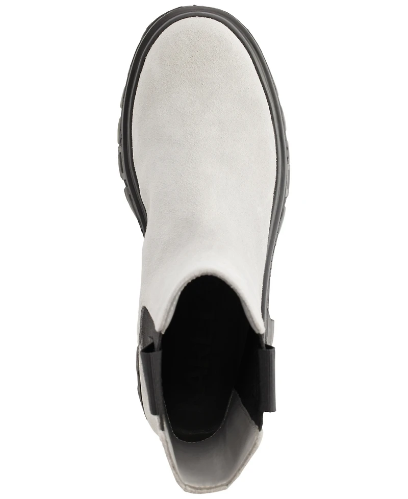Karl Lagerfeld Paris Women's Londyn Chelsea Almond Toe Booties