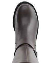 Karl Lagerfeld Paris Women's Meara 50/50 Almond Toe Band Boots