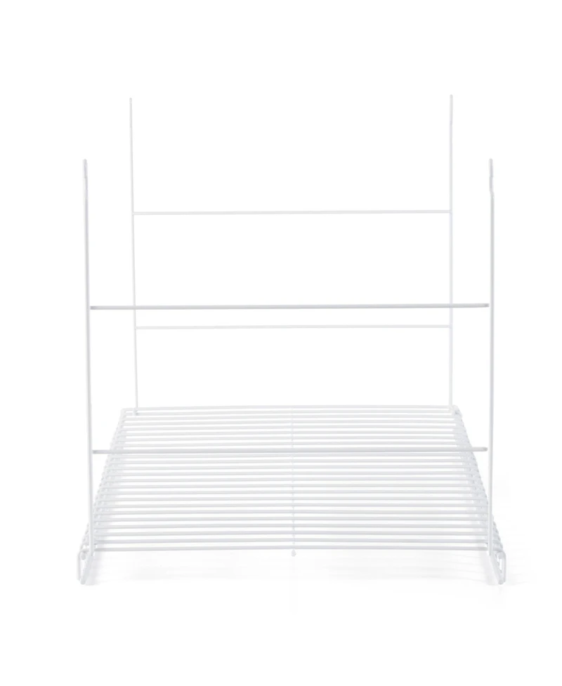 Rubbermaid 24" Universal Closet Steel Wire Added Storage Hanging Shelf (2 Pack)