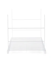 Rubbermaid 24" Universal Closet Steel Wire Added Storage Hanging Shelf (2 Pack)