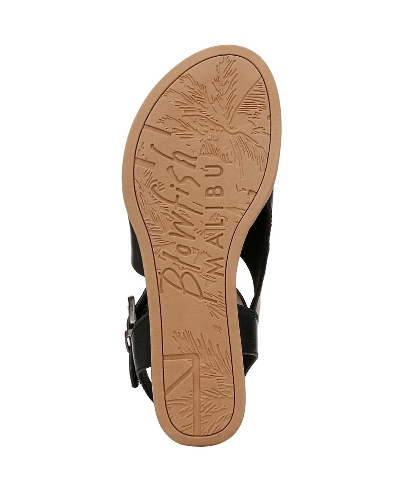 Blowfish Malibu Women's Ardice Strappy Low Wedge Sandals