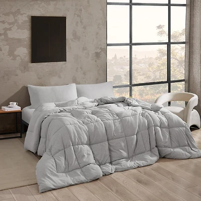 Coma Livin - Coma Inducer Oversized Comforter - White Sand Gray, Queen