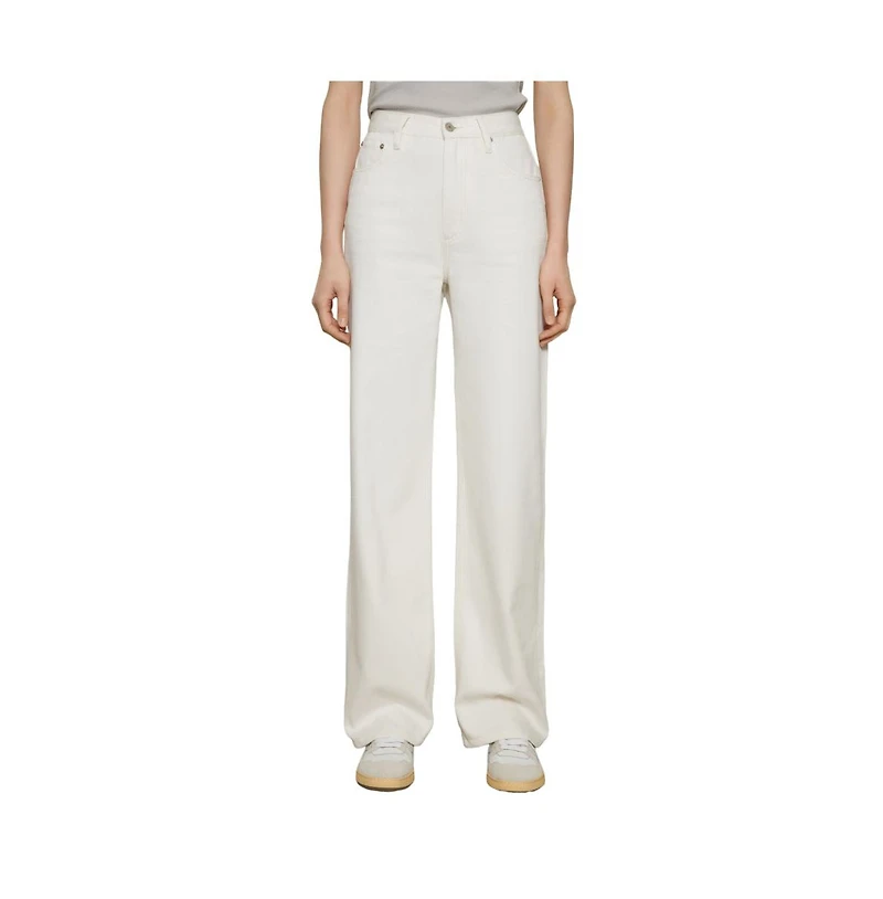Coney Island Whitefish High Rise Wide Jeans
