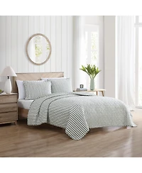 Stone Cottage Stone Cottage-Willow Way Ticking Stripe Quilt-Sham Set