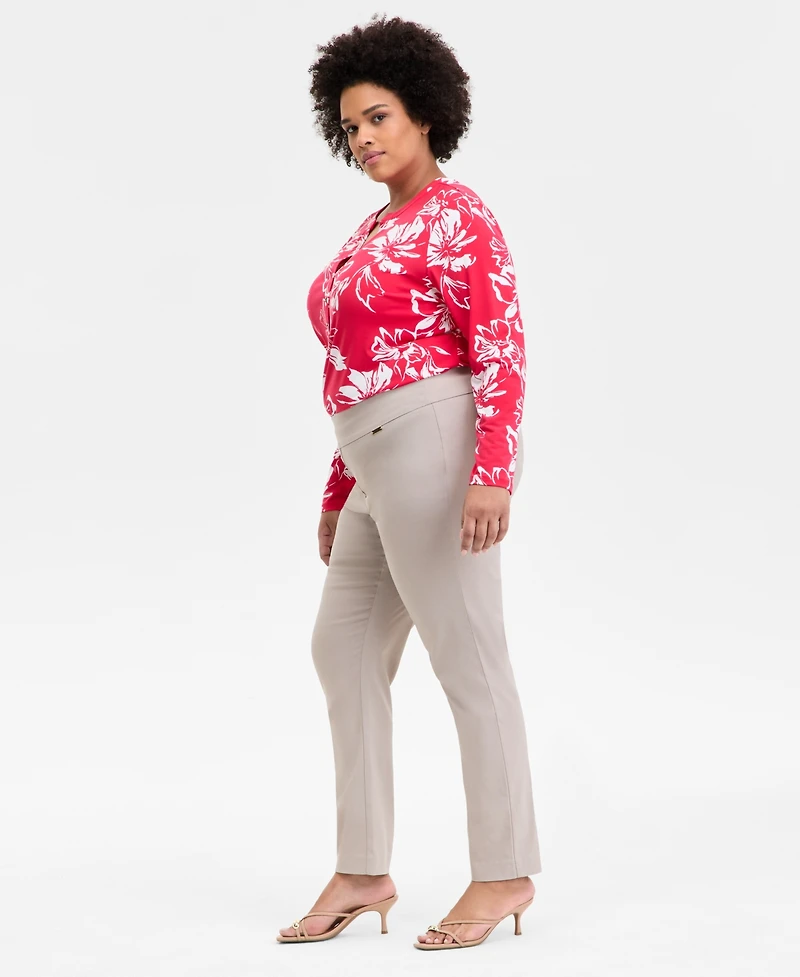 I.n.c. International Concepts Plus Bengaline Skinny Pants