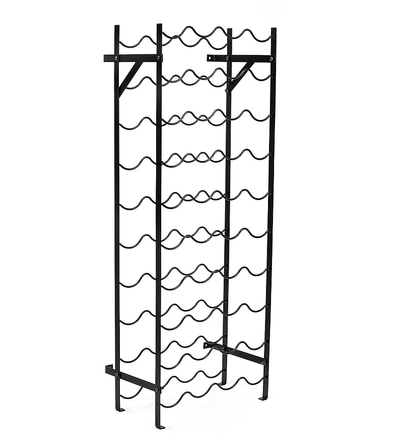 Sorbus 40-Bottle Freestanding Wine Rack Stand - Perfect Storage for Kitchen, Dining Room, Bar, or Wine Cellar