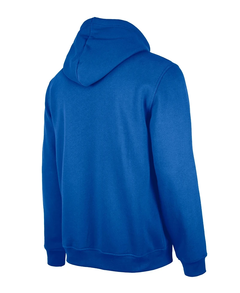 New Era Men's Blue Philadelphia 76ers 2024/25 City Edition Pullover Hoodie