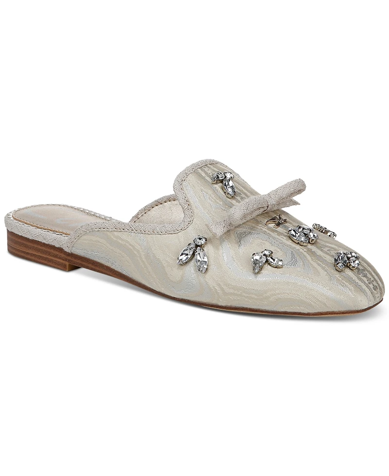 Circus Ny By Sam Edelman Women's Trish Jewel Embellished Slip-On Mules