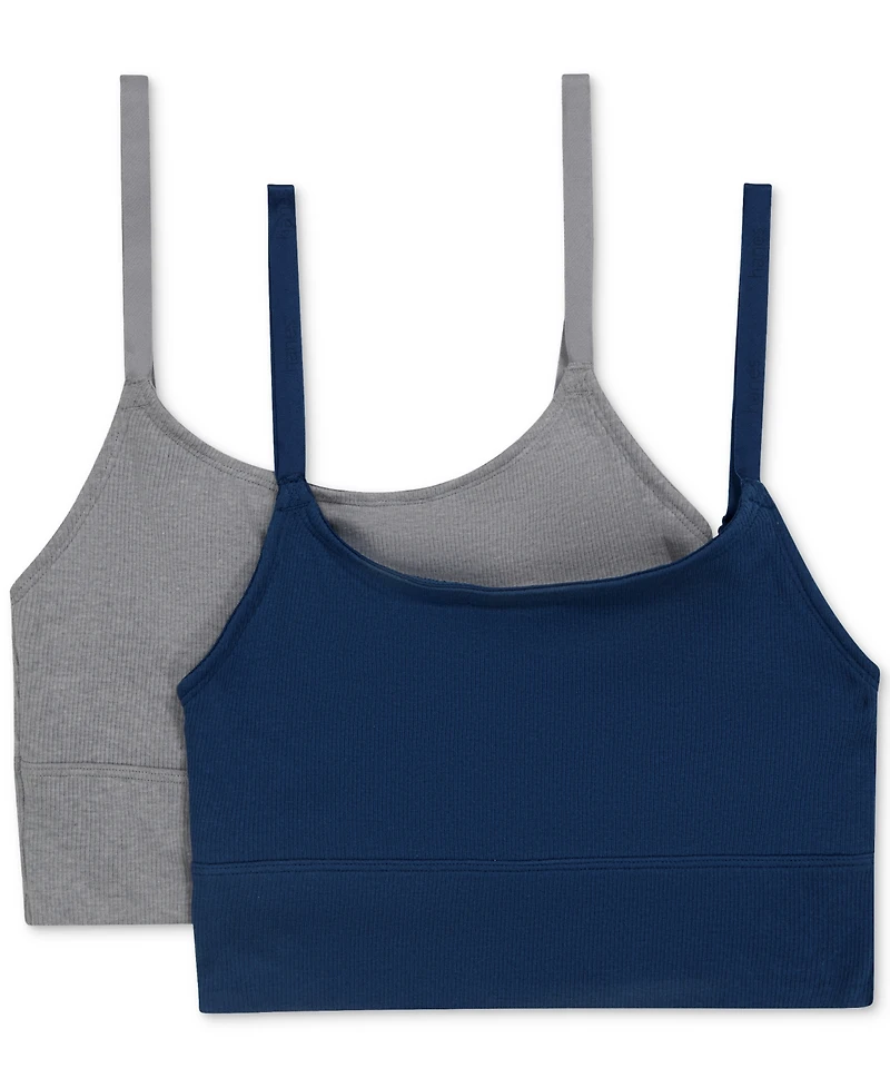 Hanes Women's 2-Pk. Originals Ultimate Longline Bralette DHO104