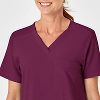 Wink Women's W123 Unisex 4 Pocket Utility Scrub Top