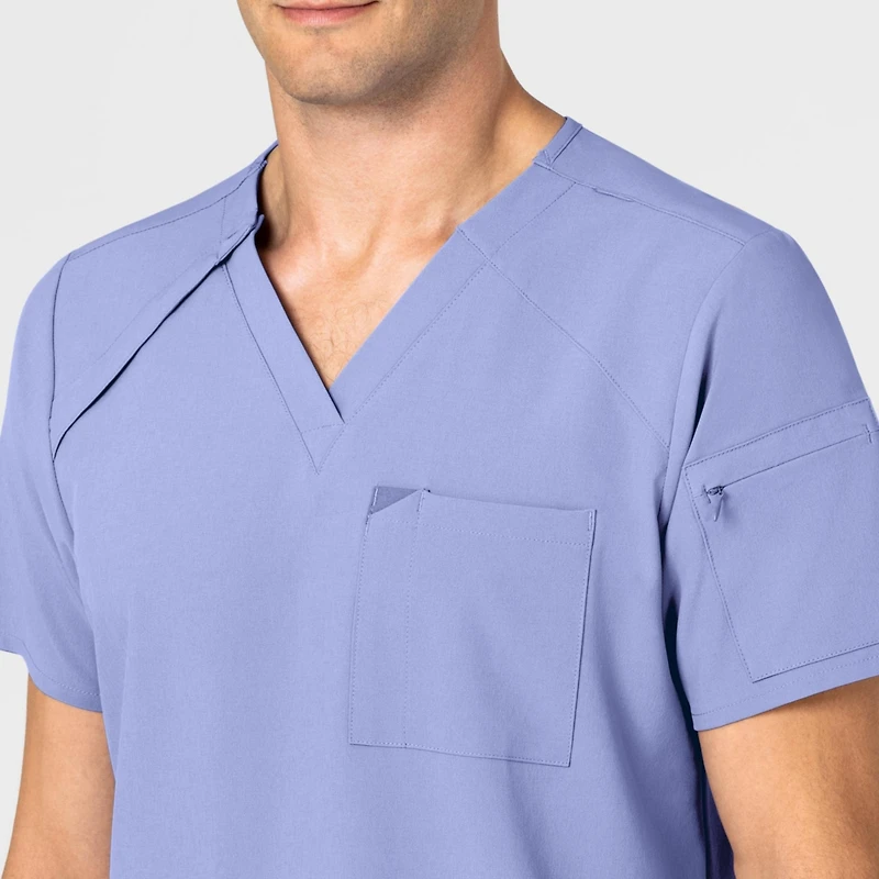 Wink Men's Renew Ez Zip Scrub Top