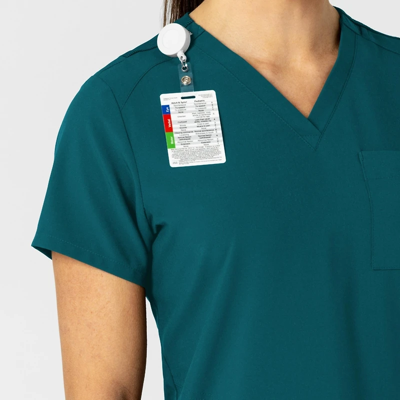 Wink Plus W123 Flex-n-Reach V-Neck Scrub Top
