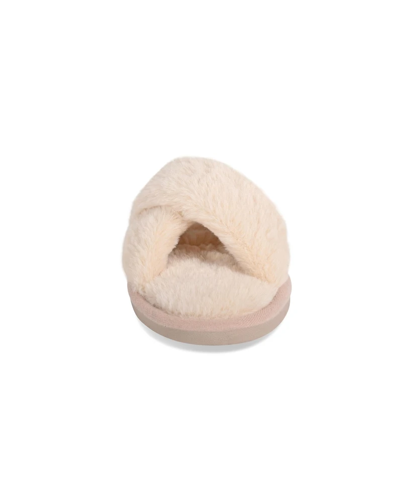 Andrew By Stevens Womens Fiona Slippers