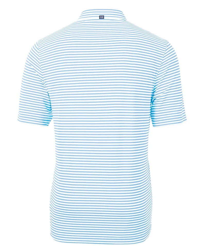 Cutter & Buck Men's Virtue Eco Pique Stripe Recycled Polo