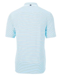 Cutter & Buck Men's Virtue Eco Pique Stripe Recycled Polo