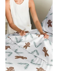 Christmas 4 Piece Microfiber Sheet Set (Queen