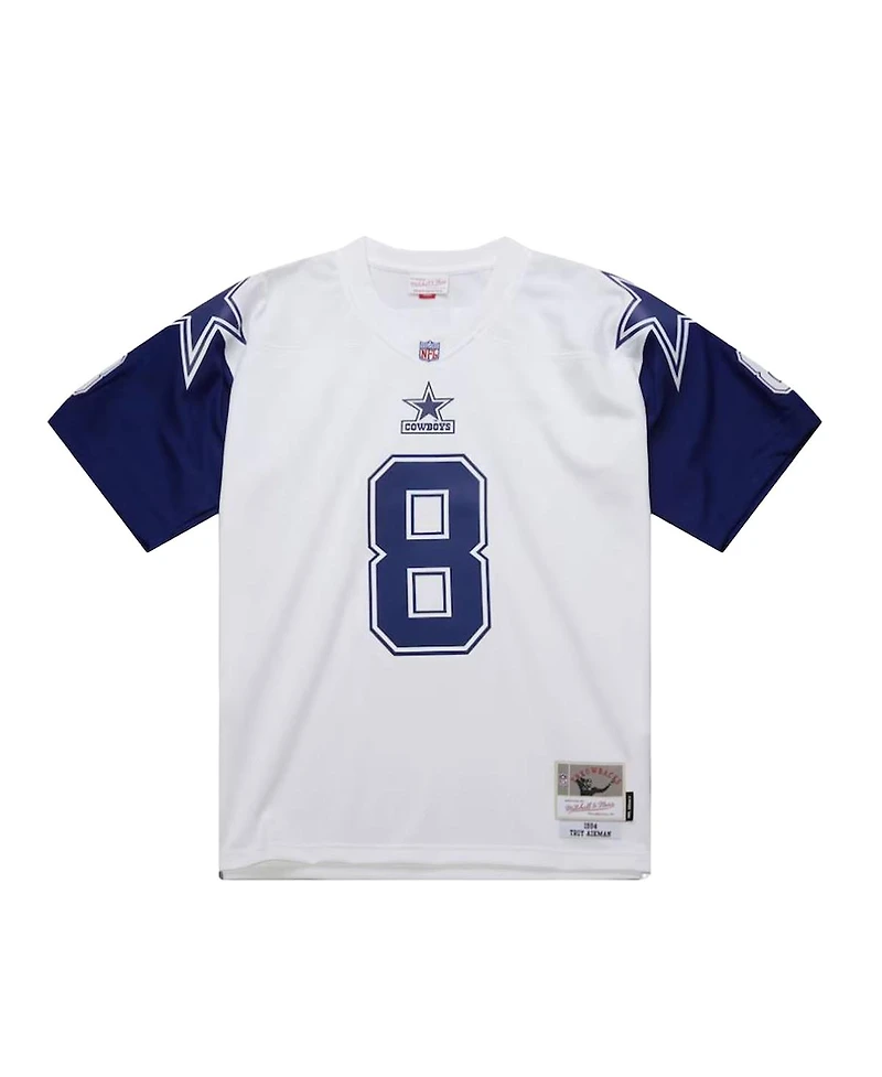 Mitchell & Ness Men's Troy Aikman White Dallas Cowboys 1994 Alternate Legacy Replica Jersey