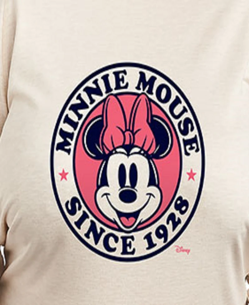 Hybrid Apparel Plus Disney Minnie Mouse Since 1928 Graphic Pullover T-shirt