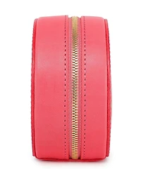Leather Jewelry Box - Round