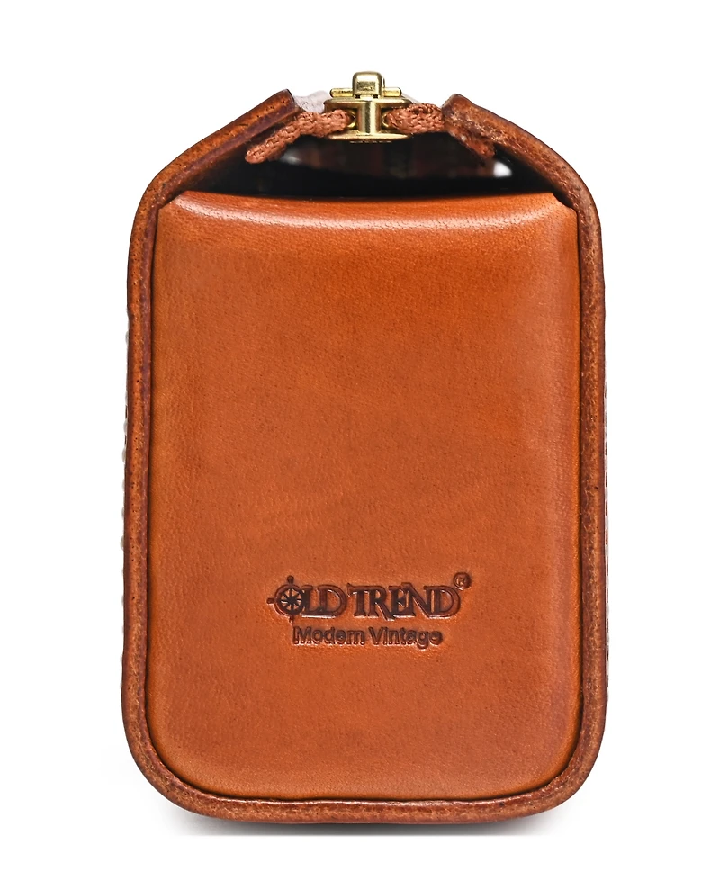 Old Trend Portable Leather Box