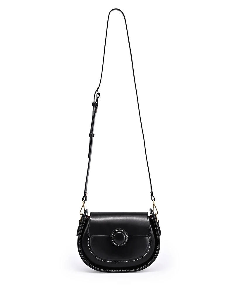 Old Trend Begonia Vintage Crossbody Bag
