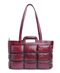 Old Trend Puffy Clover Tote Bag