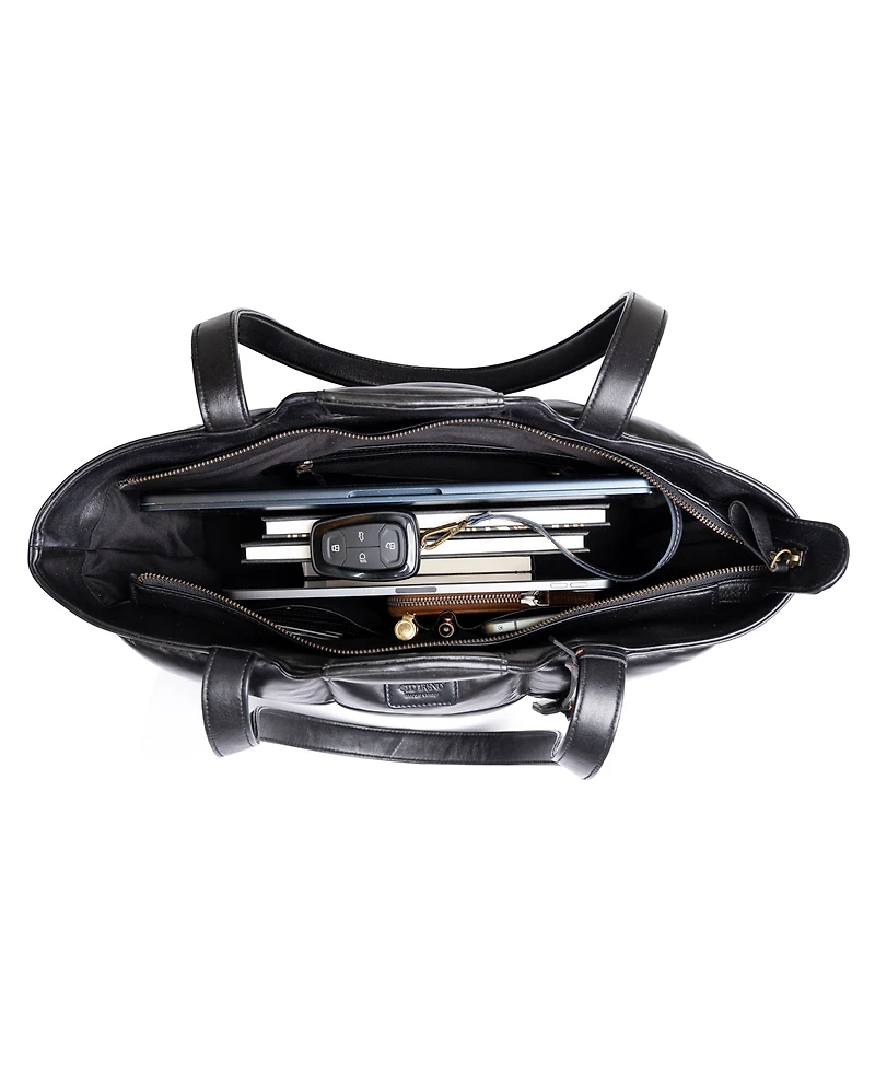 Old Trend Puffy Clover Tote Bag