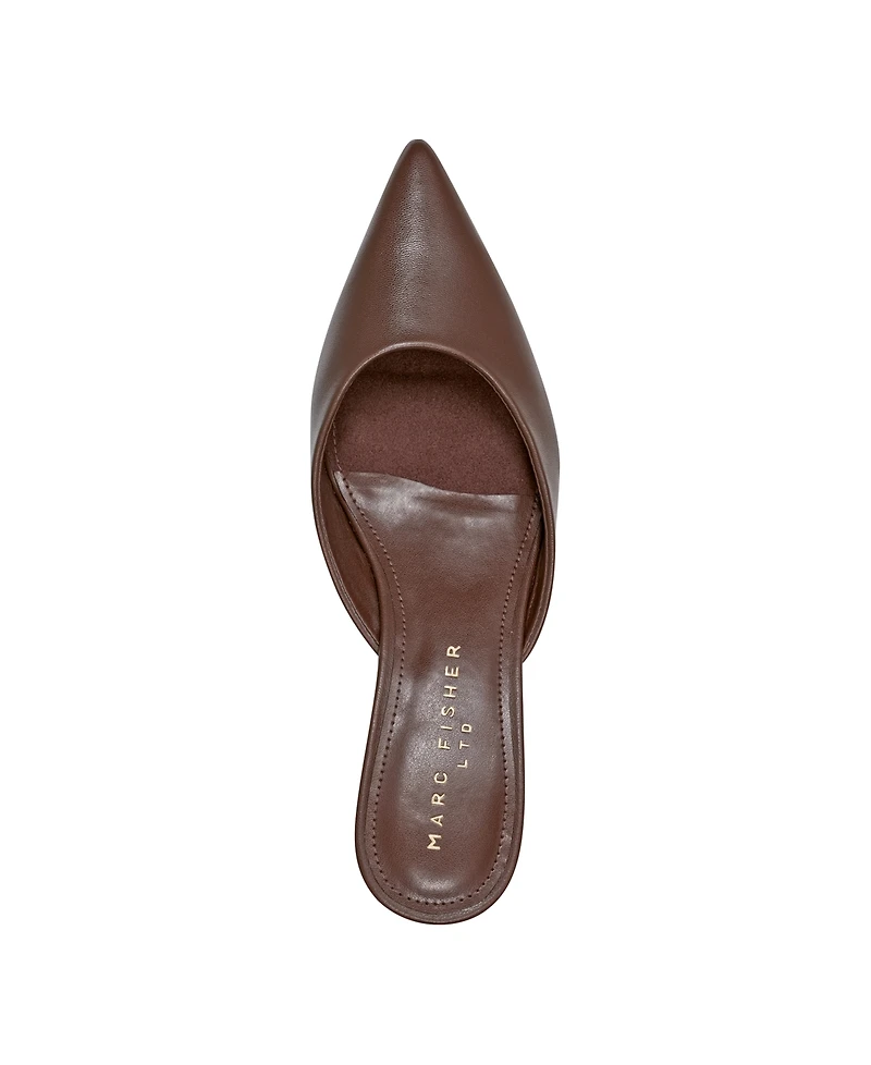 Marc Fisher Ltd Women's Rosa Pointy Toe Slip-On Dress Mules