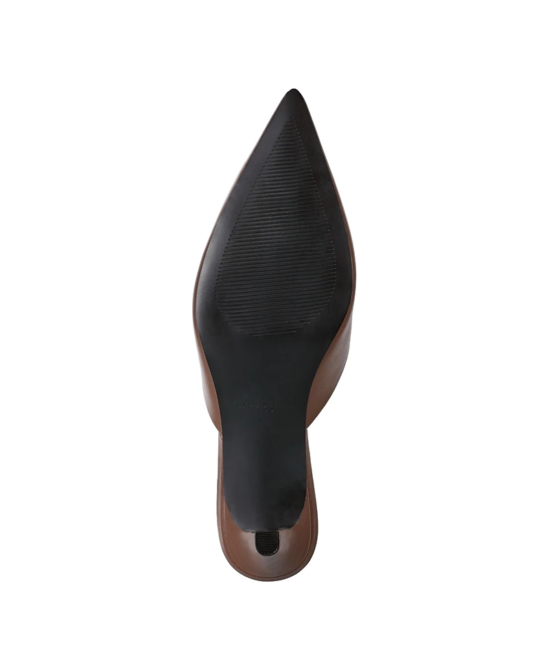 Marc Fisher Ltd Women's Rosa Pointy Toe Slip-On Dress Mules