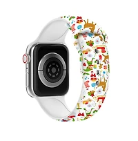 Waloo Christmas Inspired Silicone Band For Apple Watch