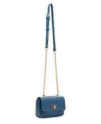 Anne Klein Convertible Flap Small Crossbody Bag