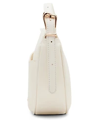 Anne Klein Sculpted Buckle Small Crossbody Bag