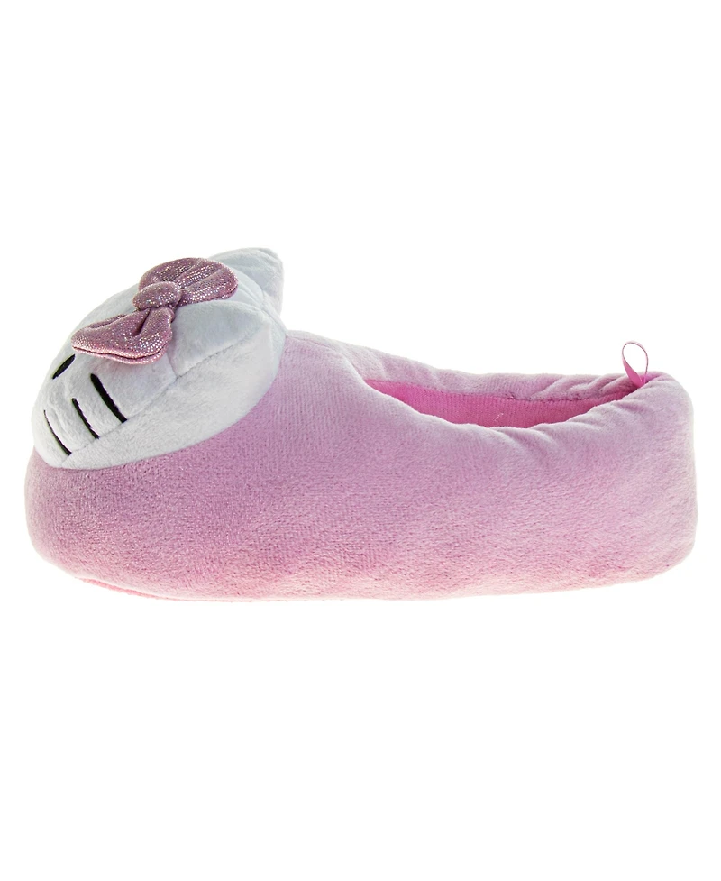 Hello Kitty Little and Big Girls Dual Sizes 3D Slippers