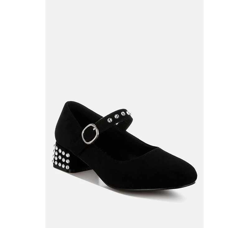Sima Studded Mary Jane Pumps Women
