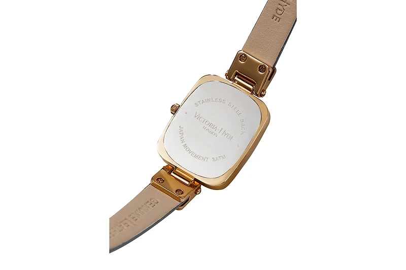 Women's Watch 22×26mm Rectangle Mother-of-pearl or Brushed Sunburst Dial Victoria Hyde