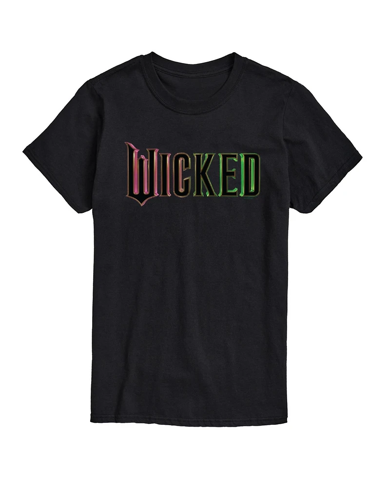 Airwaves Men's Wicked Colorful Logo Short Sleeve Tee